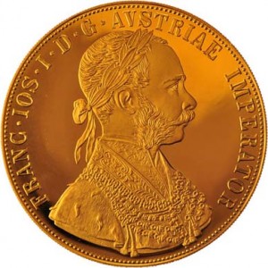 Austrian Gold 4 Ducat Gold Front