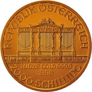 Austrian Gold Philharmonic Back